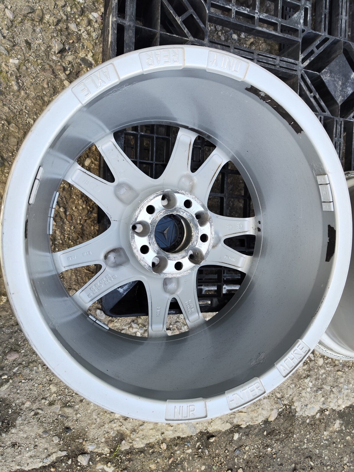 Felgi aluminiowe=5x112=R17=orig.MERCEDES =Dwuwymiarowy - 5