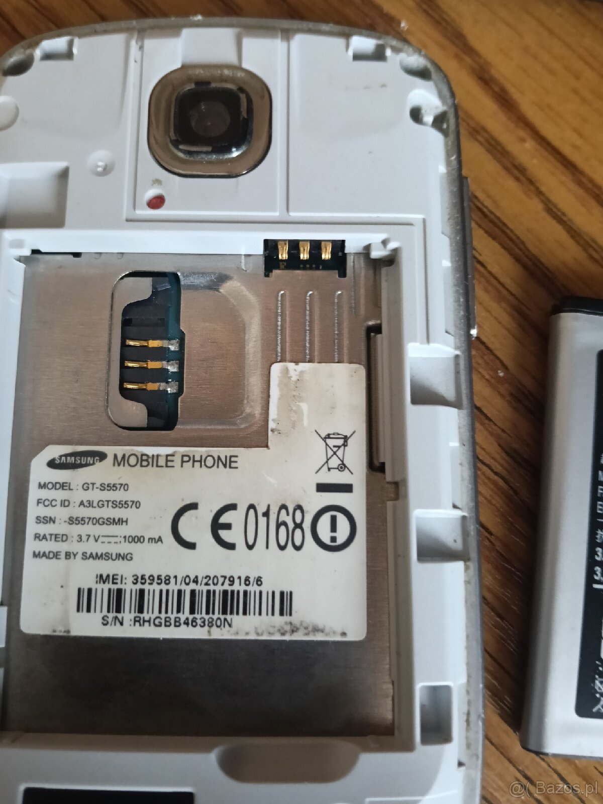 Telefon Samsung GT S5570 orange - 5
