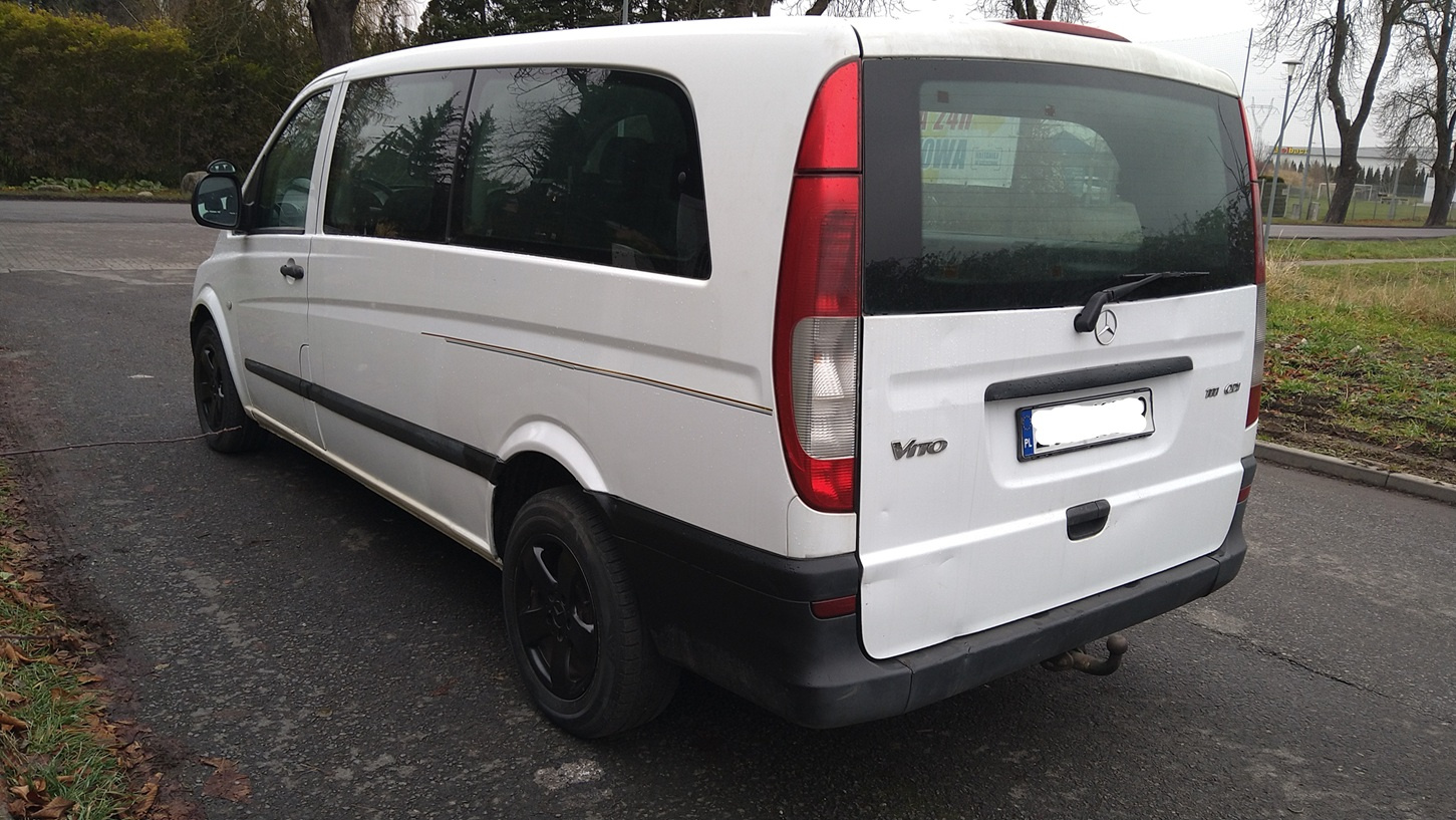 mercedes vito 2.2 cdi 2007r long długi 6 osobowy - 5