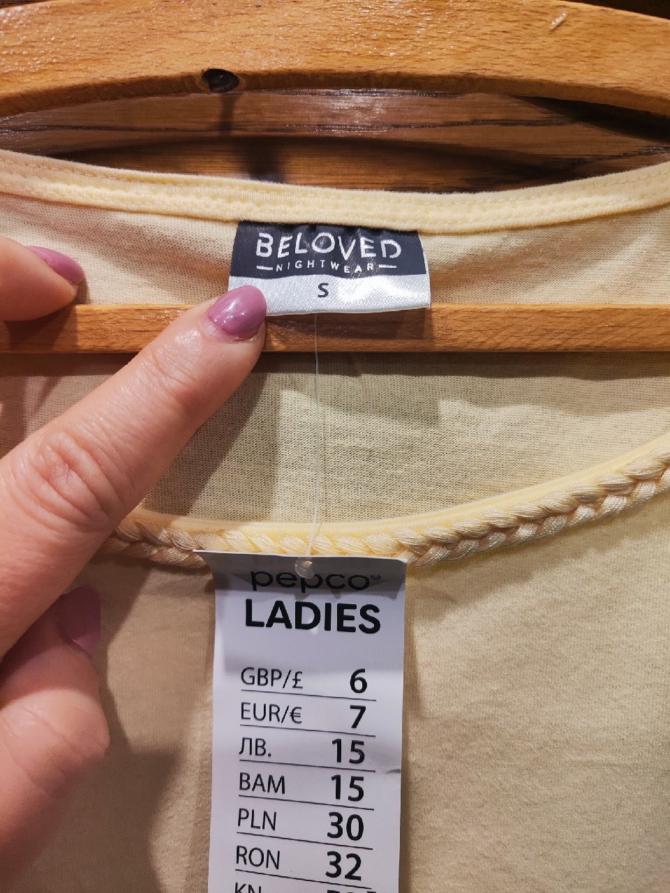 Koszulka nocna 100% bawełna BELOVED rozm. S/36 - 5