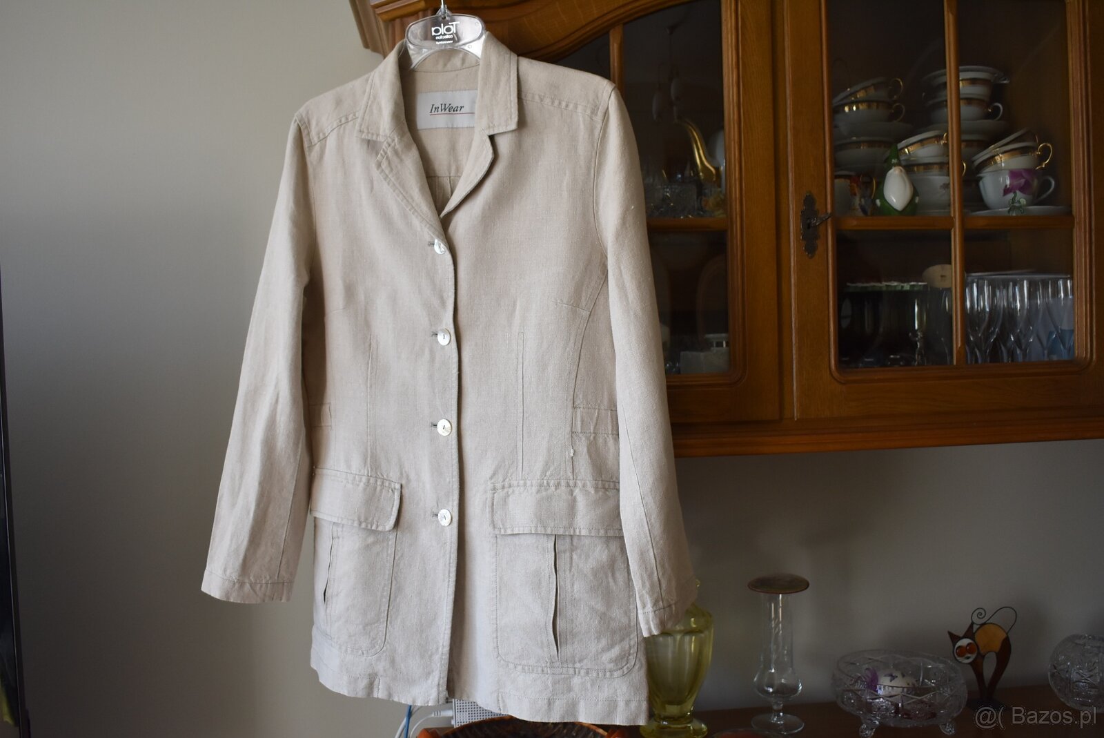 Żakiet vintage len firma InWear - 5