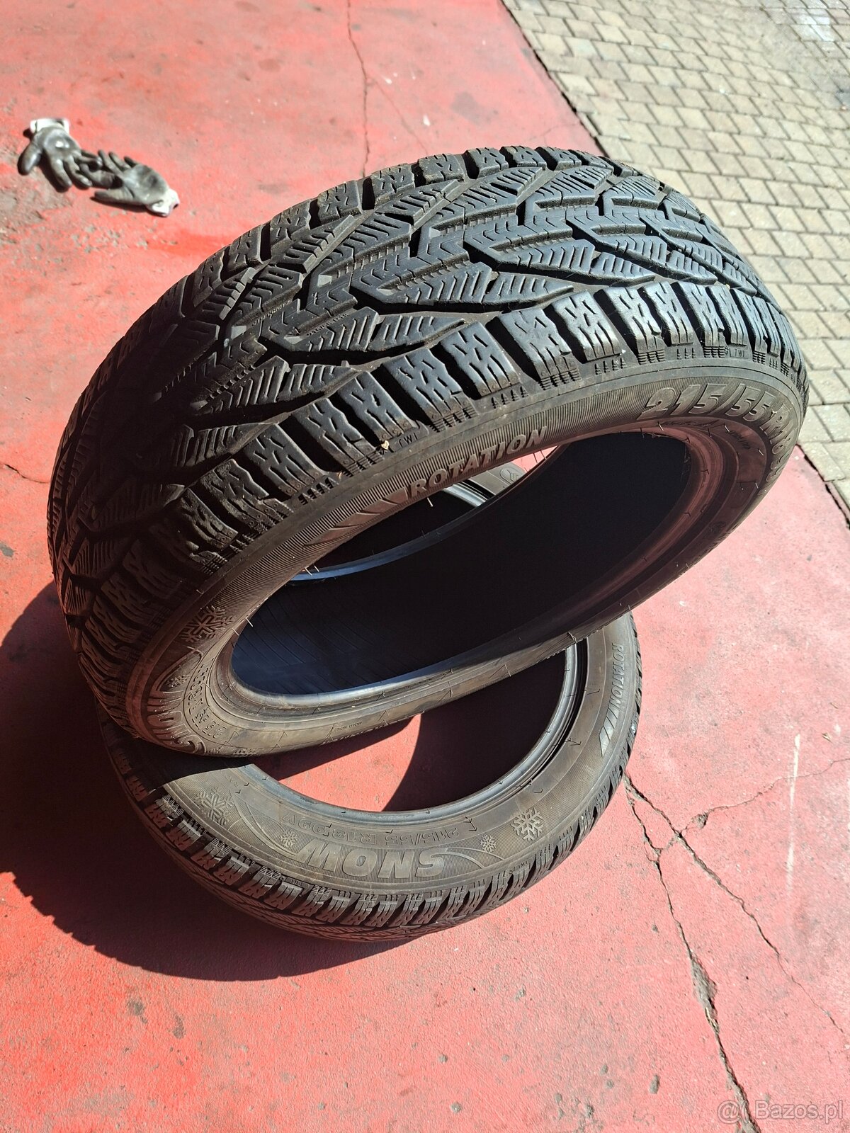 Opony 215/55/18 r Kormoran snow 99v bieżnik ok 7 mm rok 2022 - 5