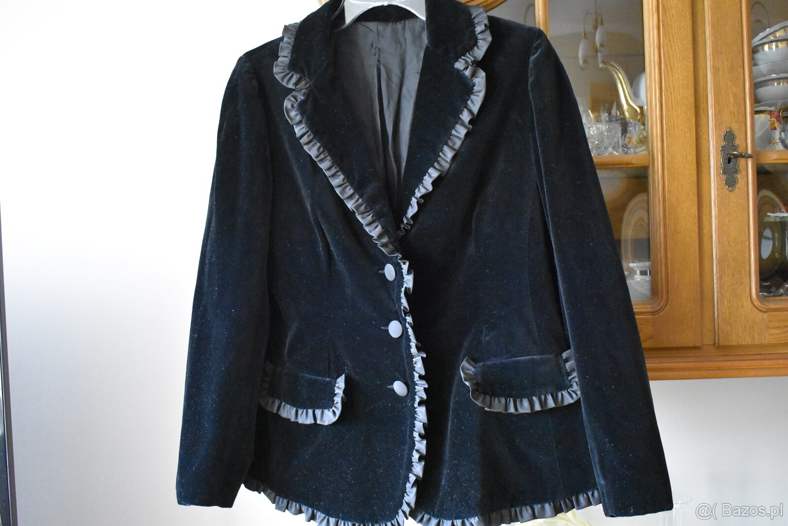 Żakiet czarny asamit - 5