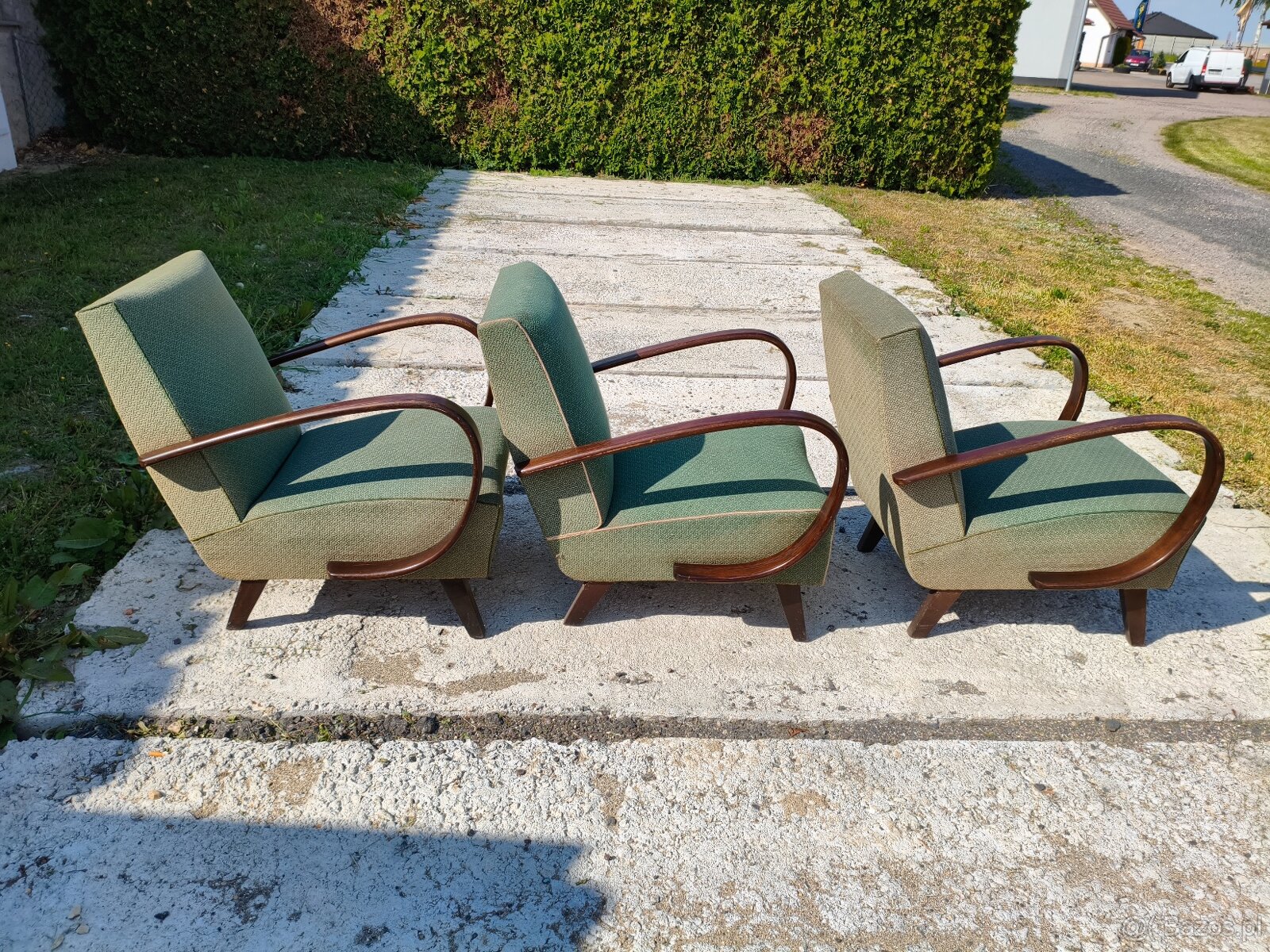 Halabala křesla 3kusy - 5