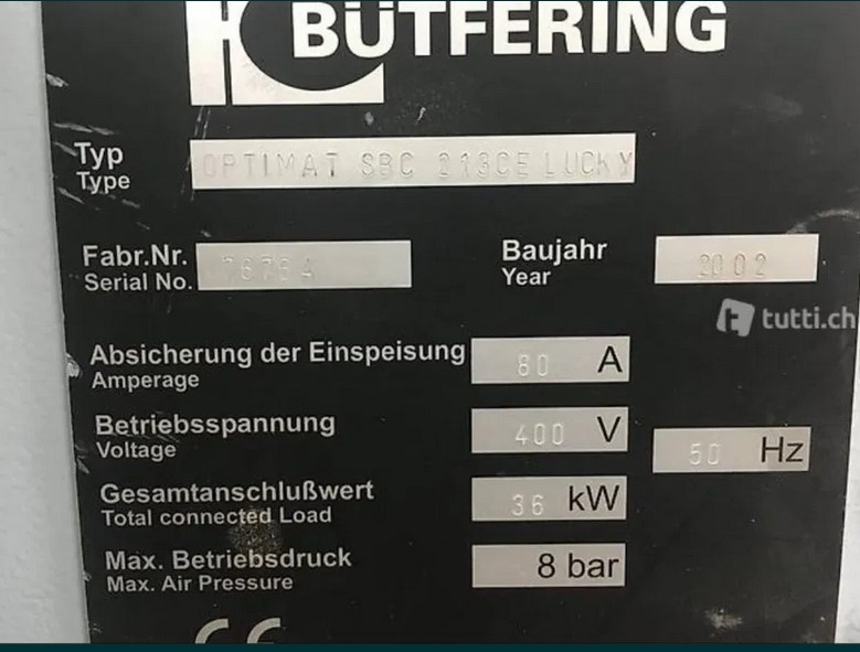 Szlifierka szerokotaśmowa BUTFERING Lucky - 5