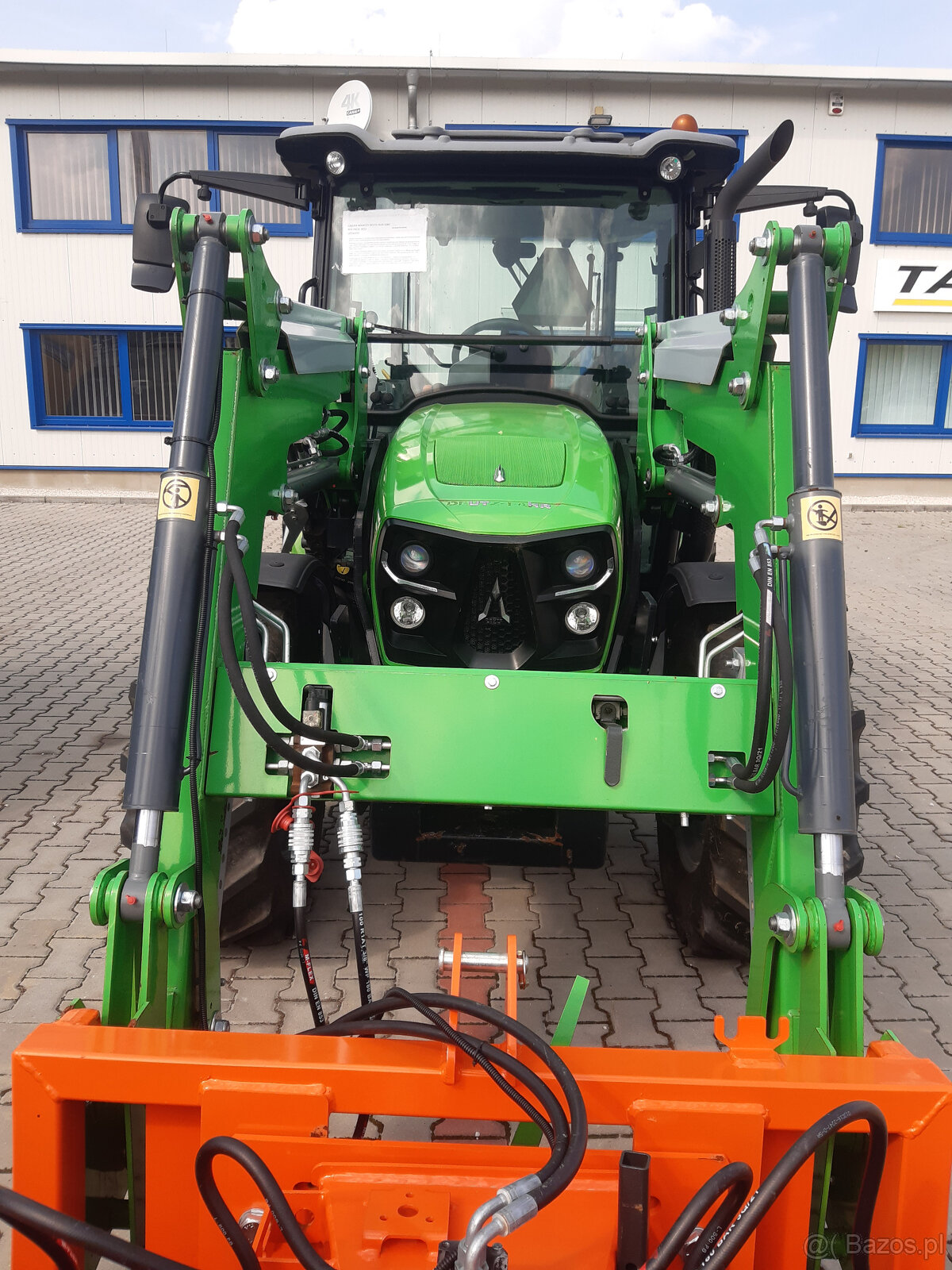Ciągnik rolniczy deutz fahr 5080 używany - 5