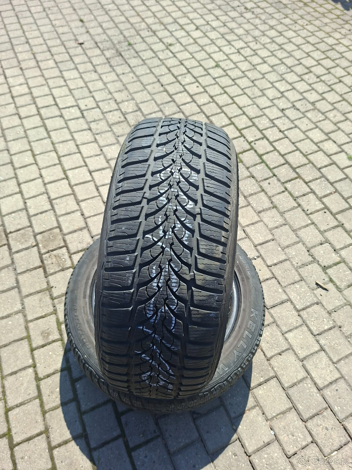 Opony 205/55/16 r KELLY HP 91 T nie naprawiane bieżnik ok 7 - 5