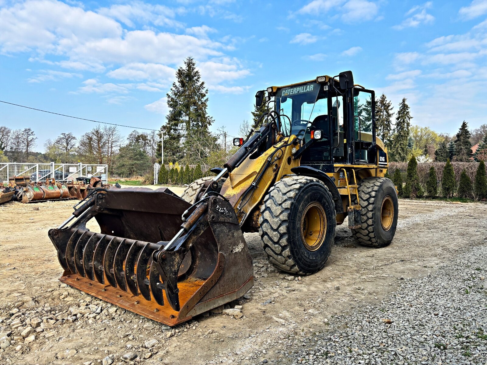 Caterpillar 924 G ŁADOWARKA KOŁOWA 2006R. | LIEBHERR 524 KOM - 5