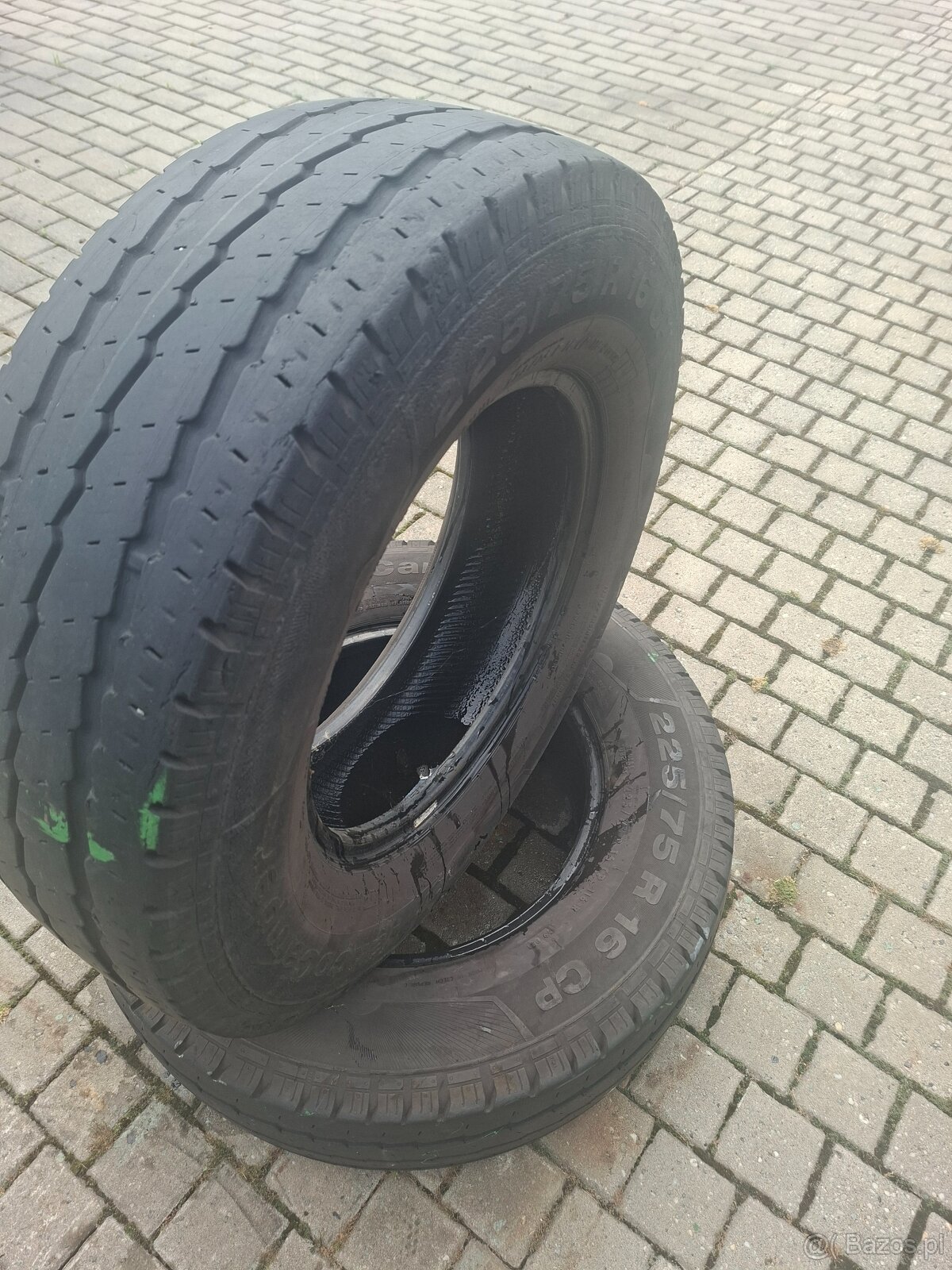 Opony 225/75/16 c CONTINETAL VANKO CAMPER 116R nie naprawi - 5