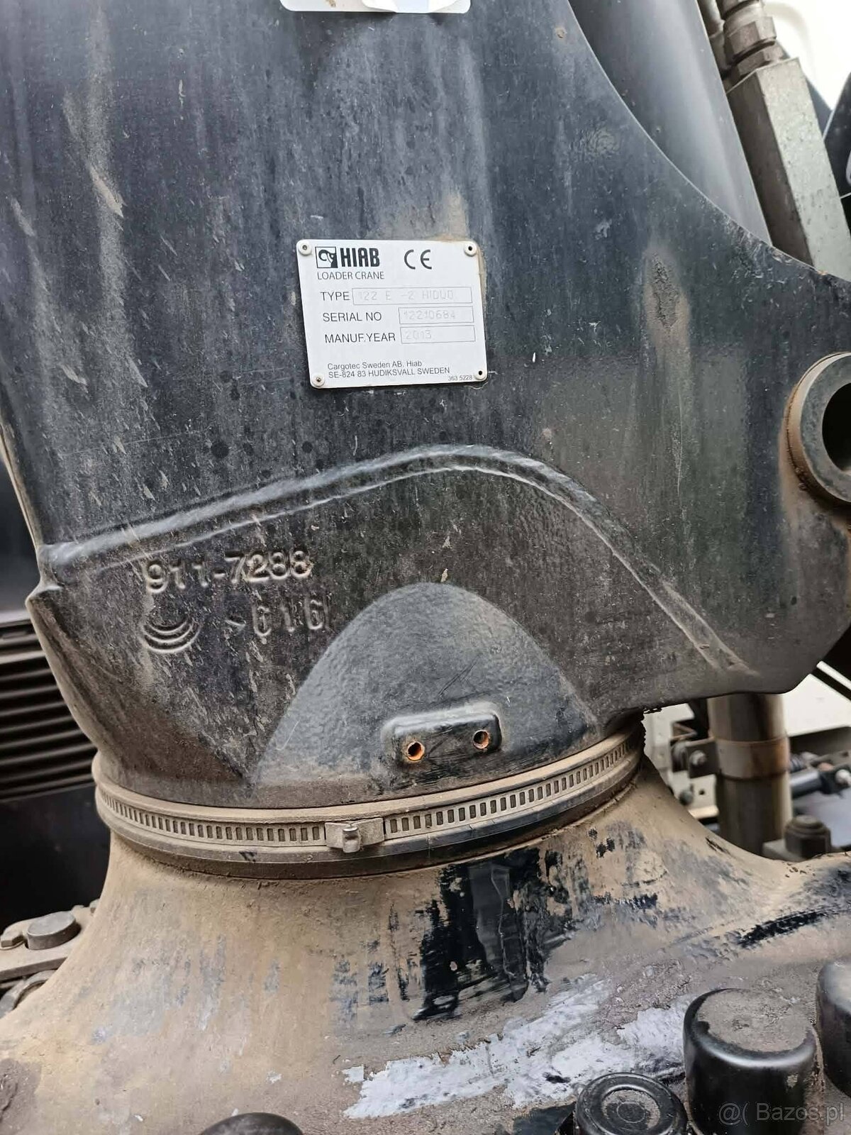 Špeciálne nákladné vozidlo DAF CF 65, hákový nosič kontajner - 5