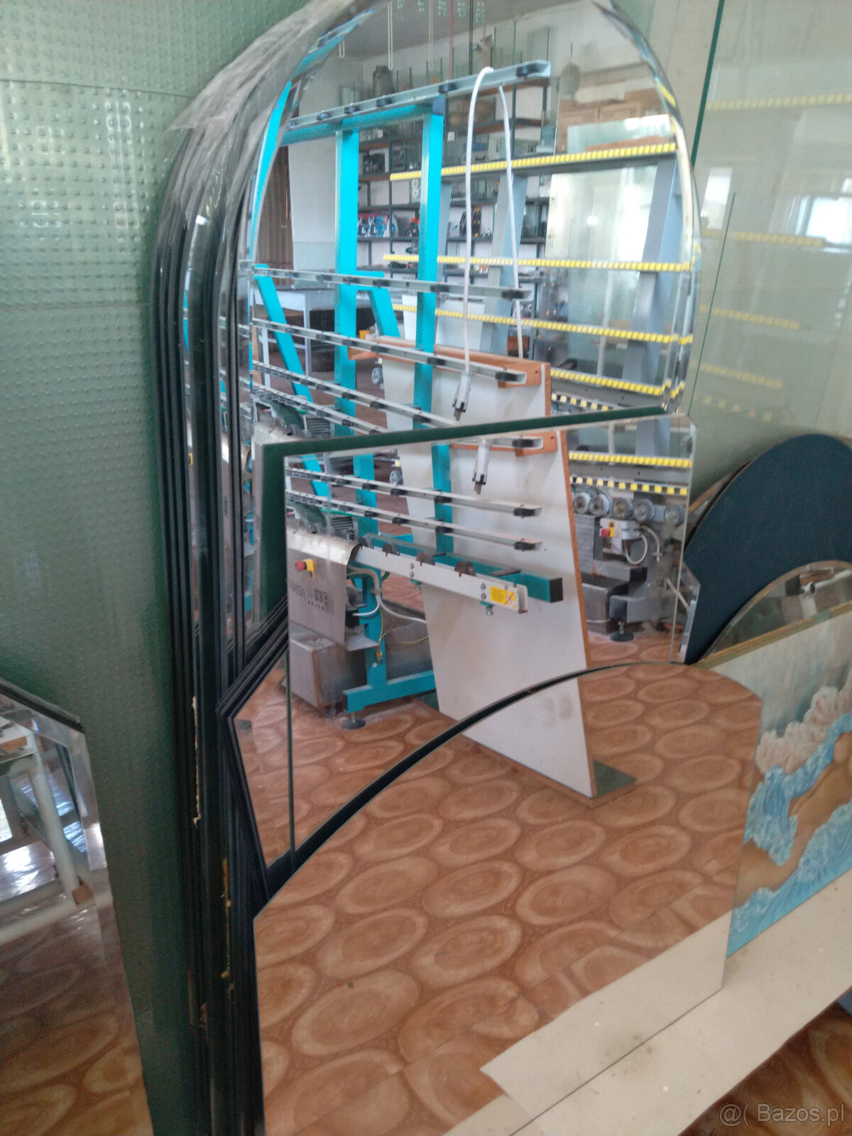 zrkadlo,rozne tabule skla ozne zrkadla hotove len zavesit. - 5