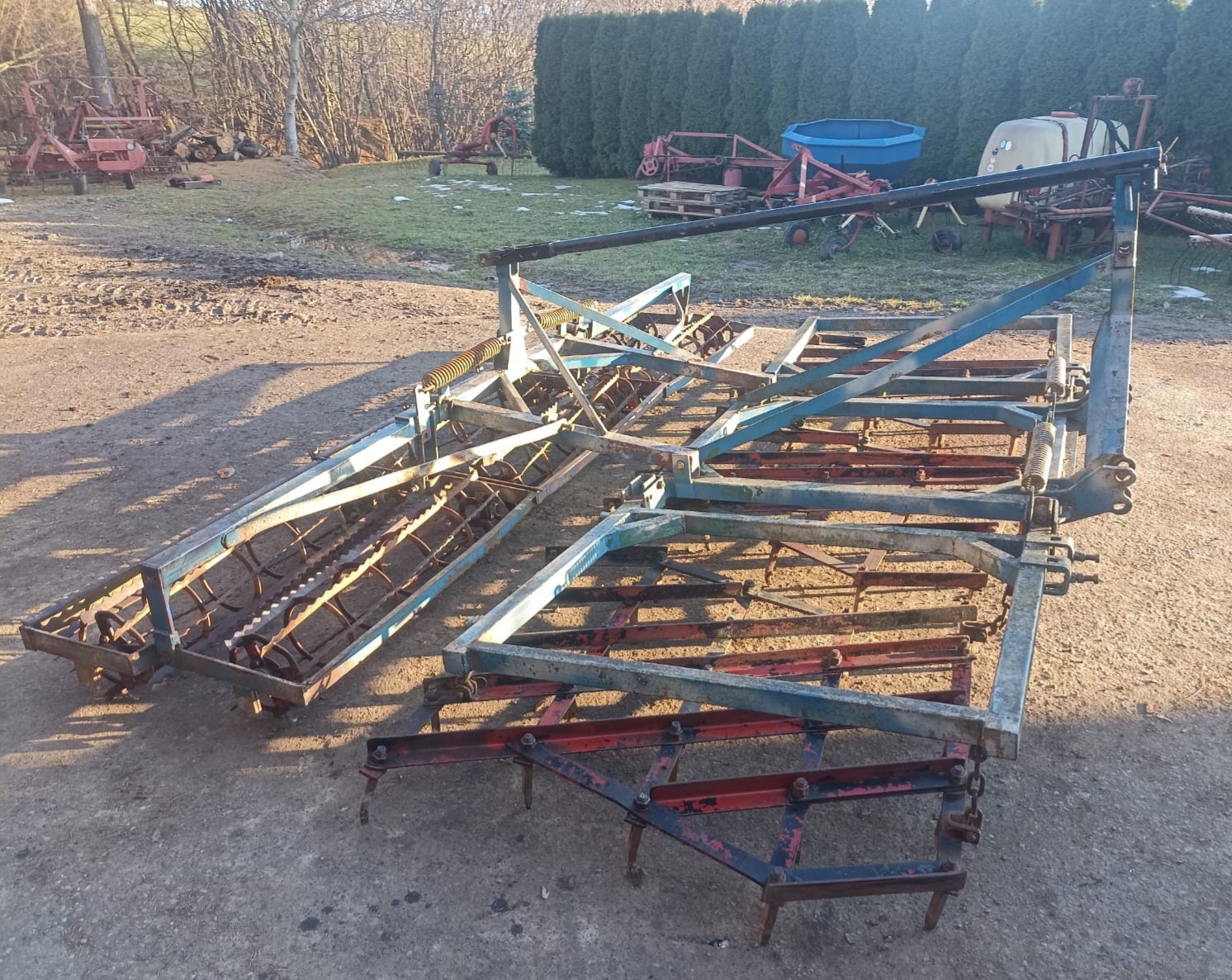 Agregat uprawowy brony ciężkie z podwójnymi wałkami składane - 5