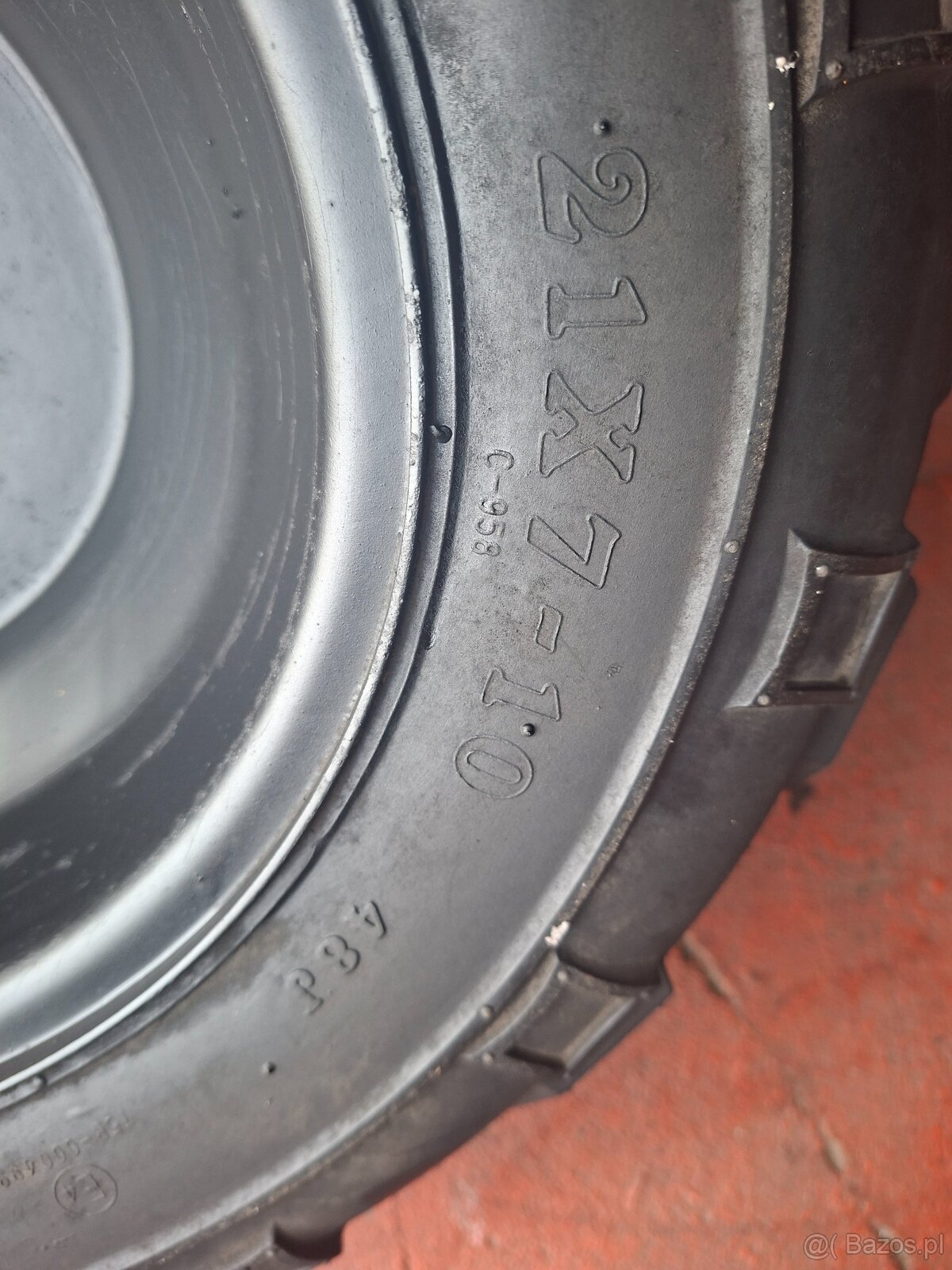 Opony QUAD 21X7-10 KARET TIRE bieżnik ok 1 cm z felgami 2 SZ - 5