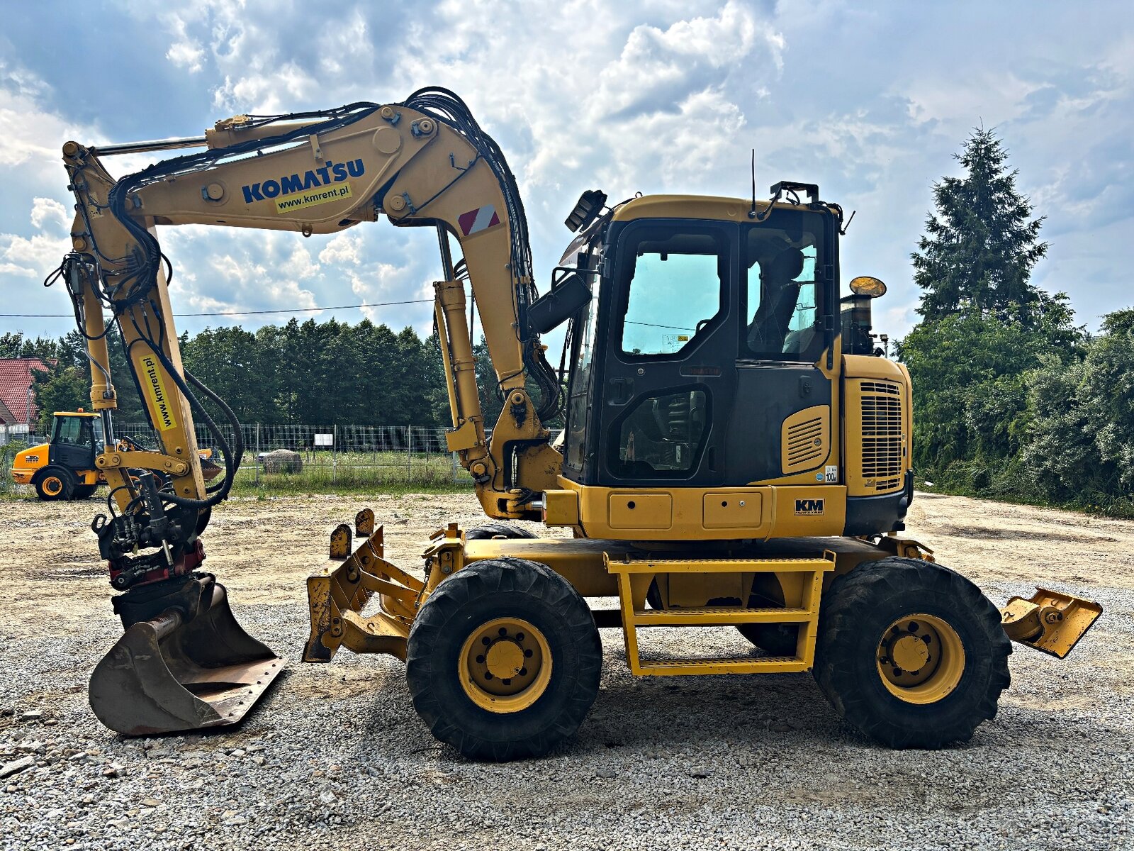 KOMATSU PW 118 MR-8 KOPARKA KOŁOWA ROTOTILT 2017R | LIEBHERR - 5
