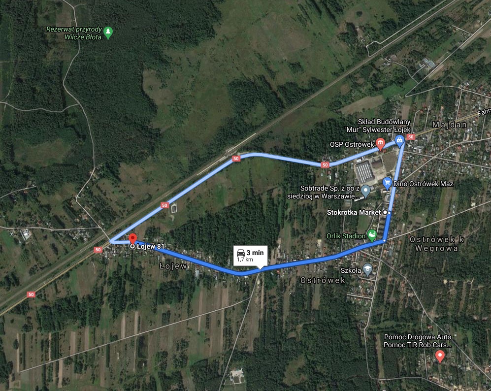 Działka budowlana we wsi Łojew gm. Łochów - 5