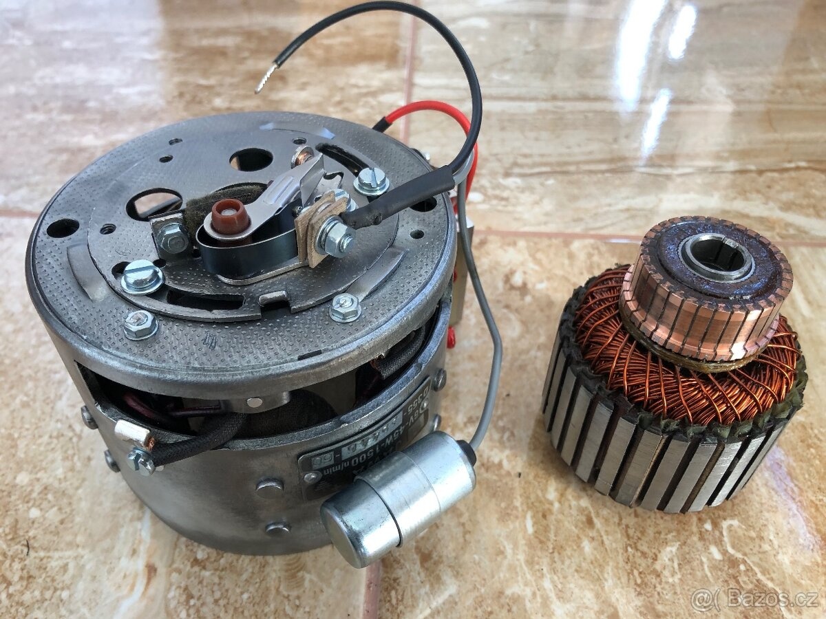 Jawa Kývačka, Panelka 250 – prądnica po regeneracji - 5