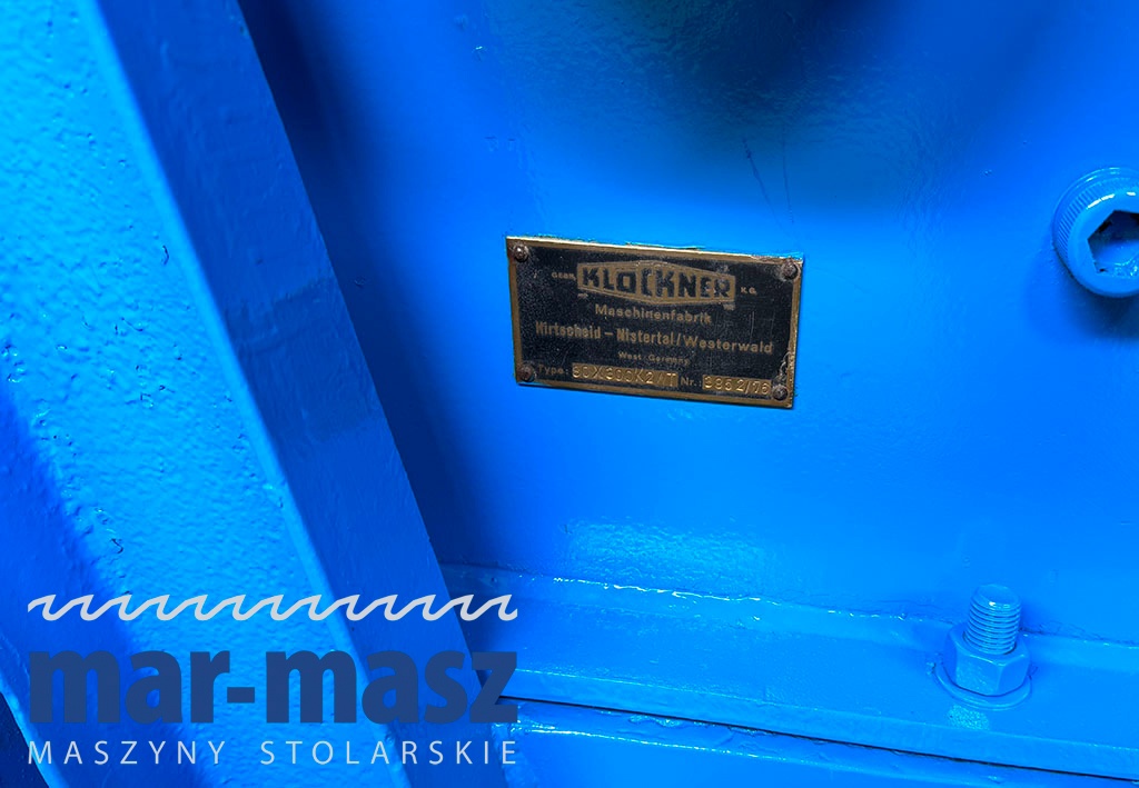 Rębak / Rozdrabniacz KLOCKNER 80x300K 2WT - 5