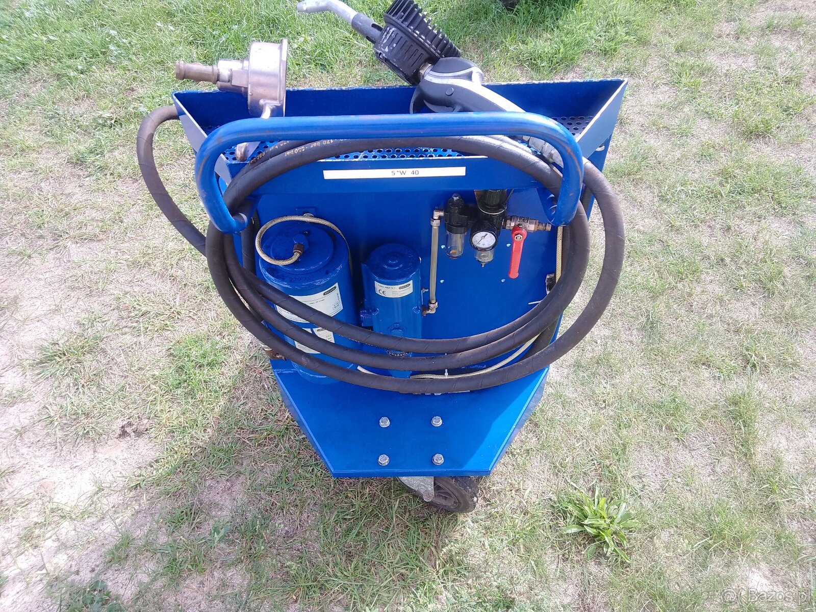 Mobilny system dozowania oleju silnikowego 220L - 5