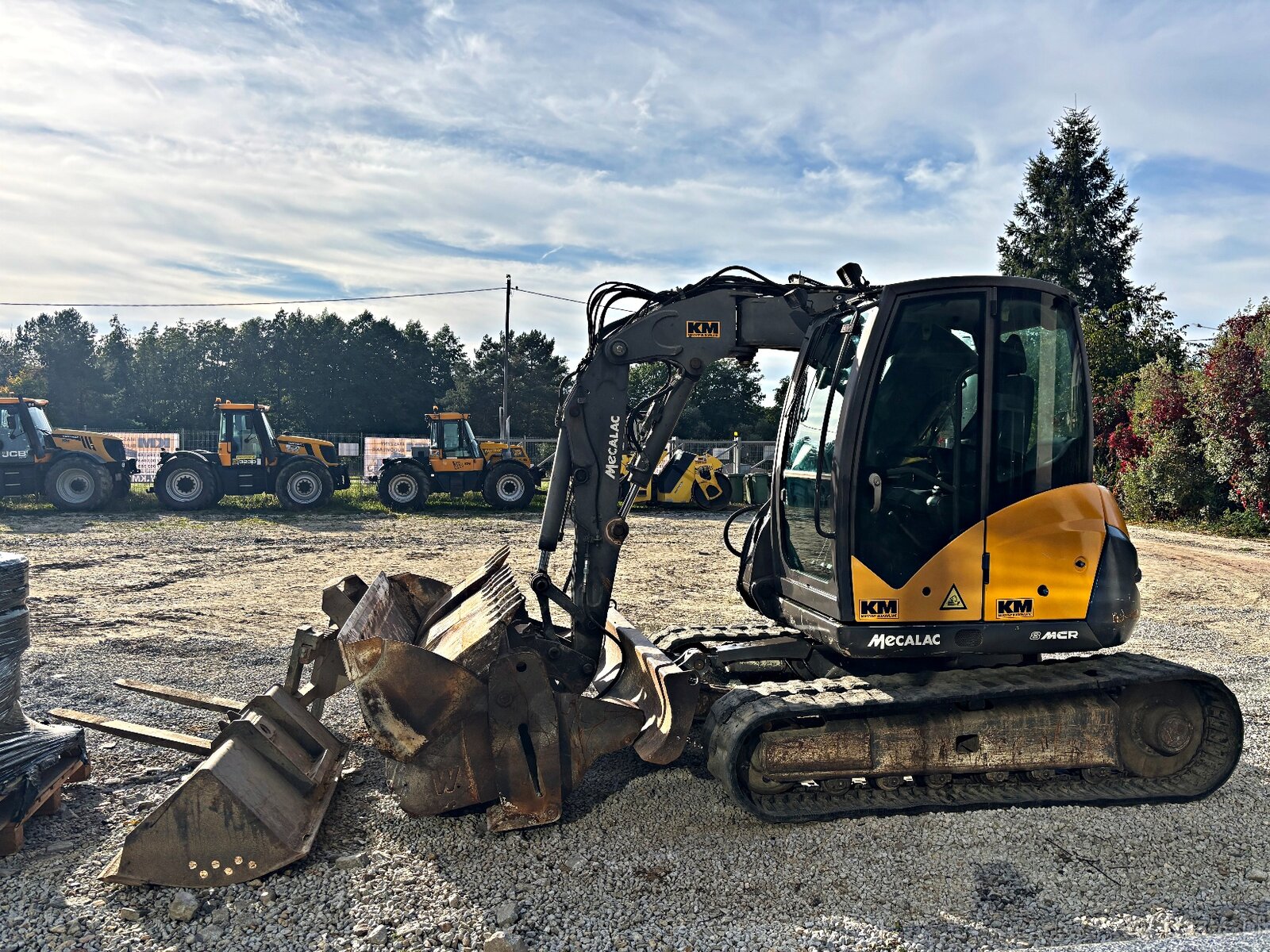 MECALAC 8 MCR, JCB 8065 8080 8085 85 Z VOLVO ECR 88, CAT 308 - 5