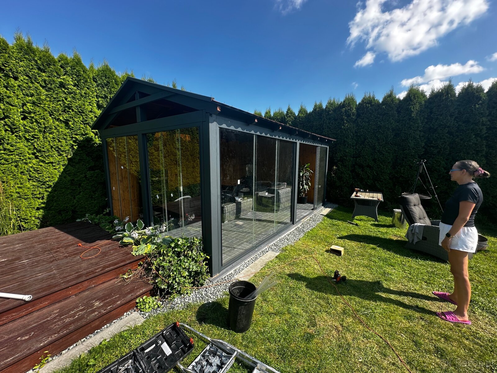 vozík pro posuvný zastřešní systém terasy - 5