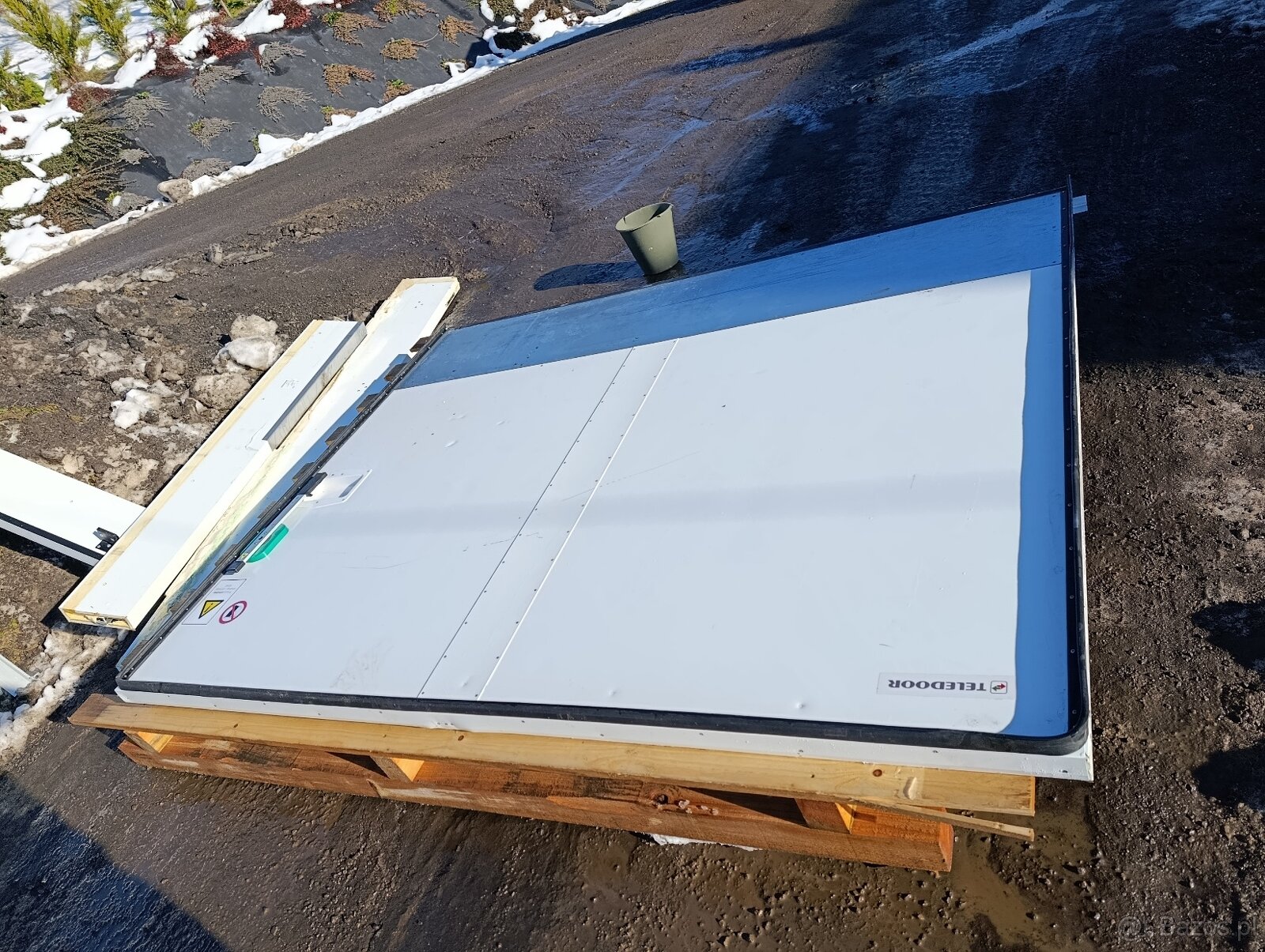 Drzwi chłodnicze przesuwne / drzwi do chłodni / drzwi przesu - 5