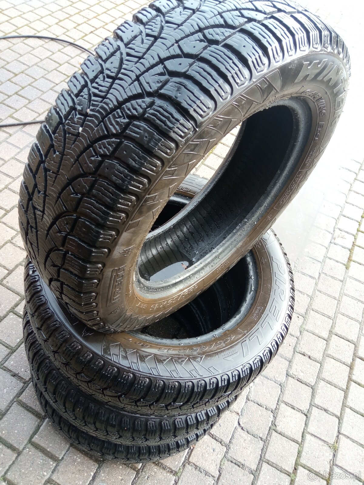 opony Pirelli 185/65/15 r carving edge winter nie naprawiane - 5