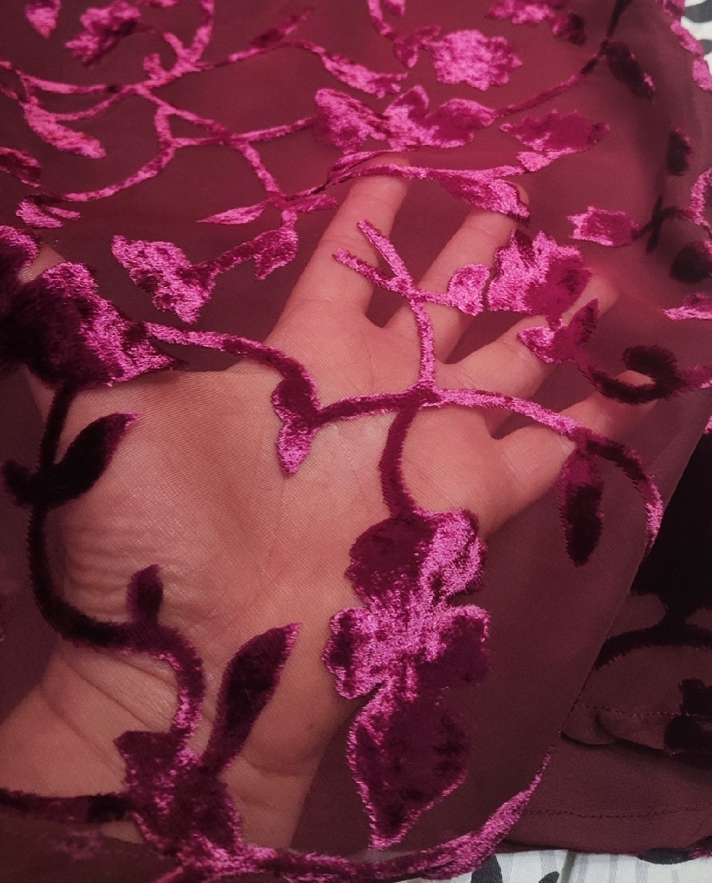 Bluzeczka w aksamitne liście DEBENHAMS rozm. L/40 - 5