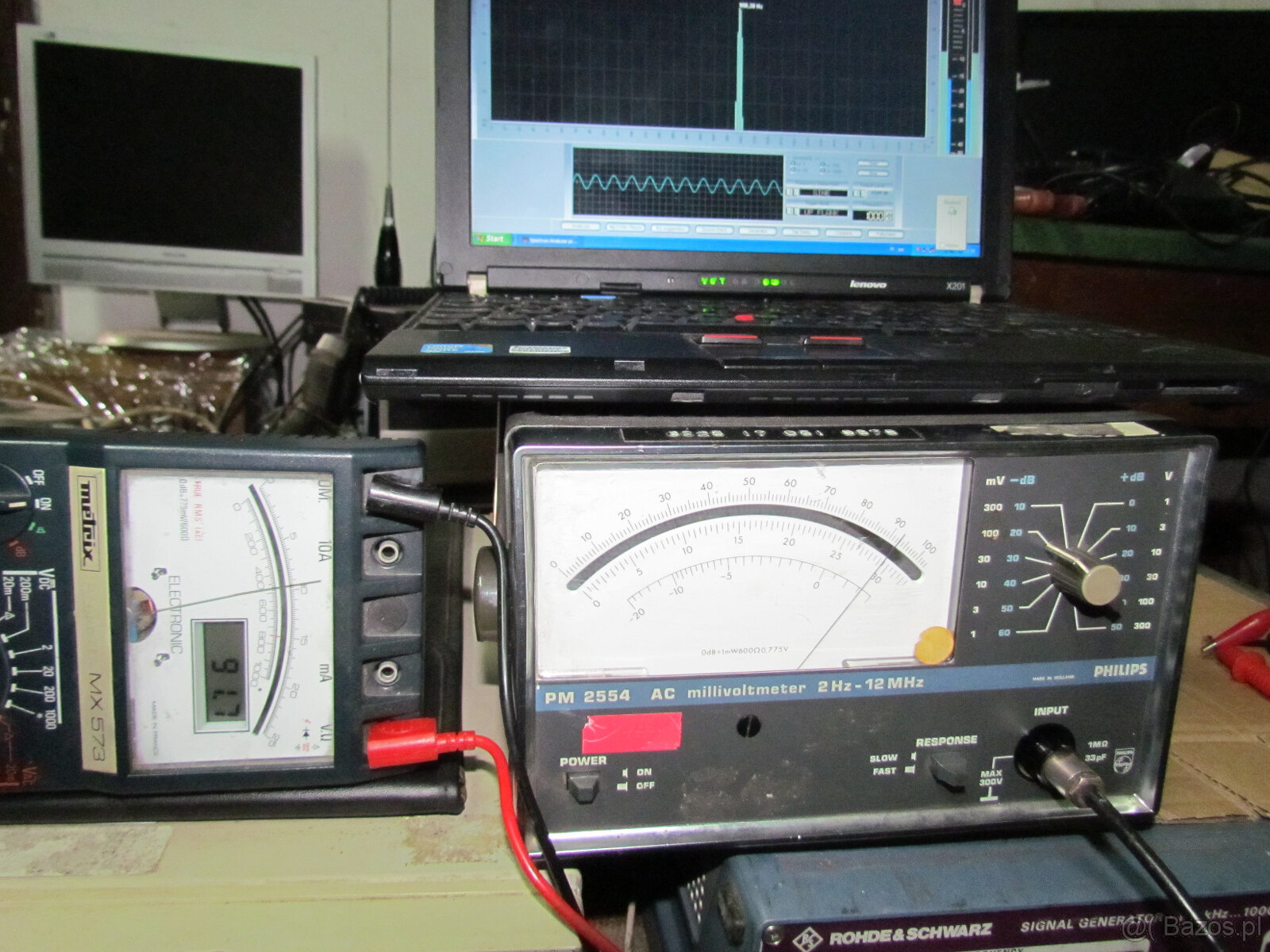 Miliwoltomierz Philips PM 2554 - 5