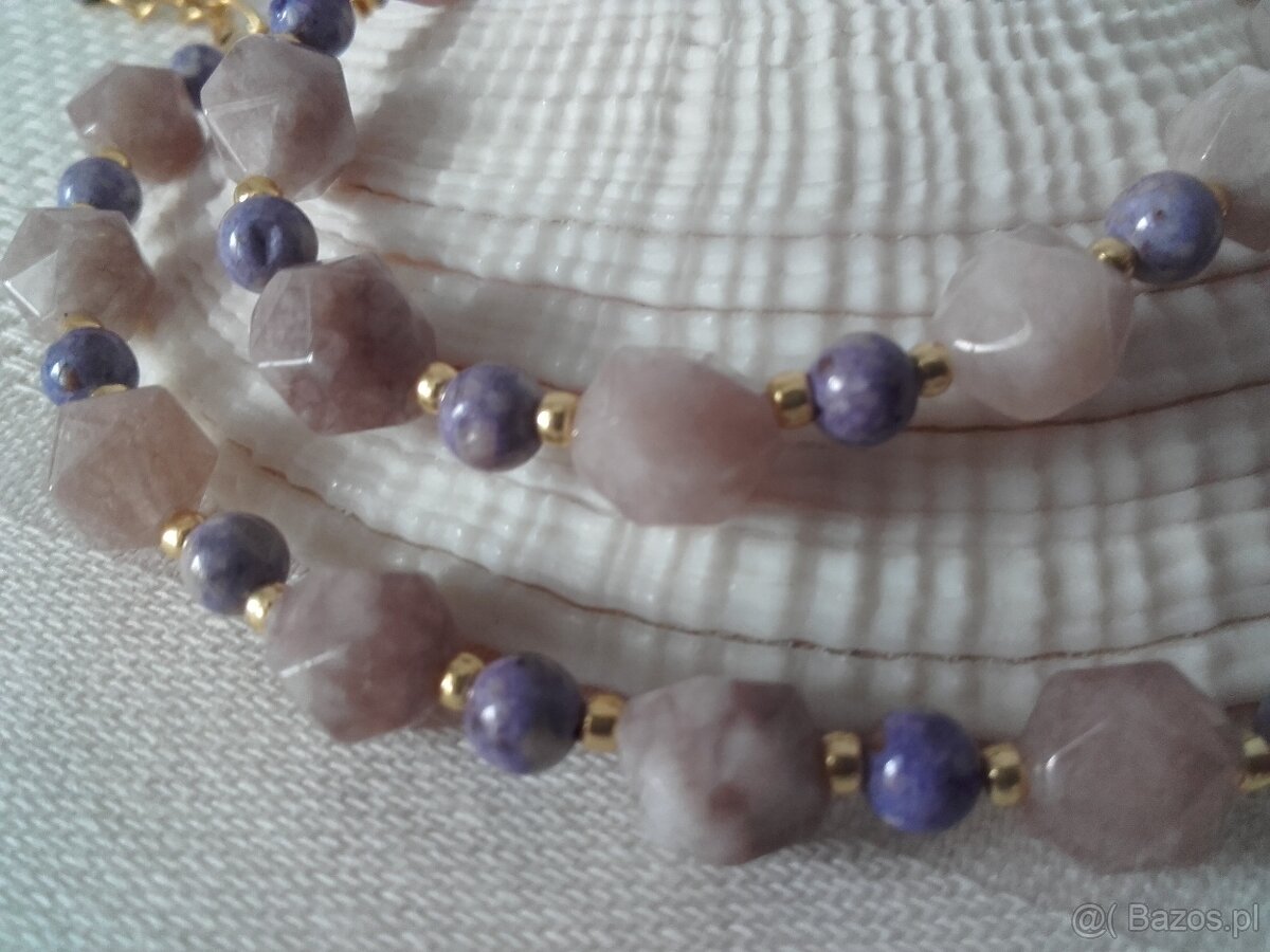 Naszyjnik jadeit marmur - 5