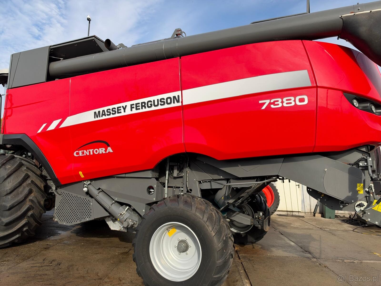 Kombajn Zbozowy Massey Ferguson 7380 Centora + Heder do kuk - 5
