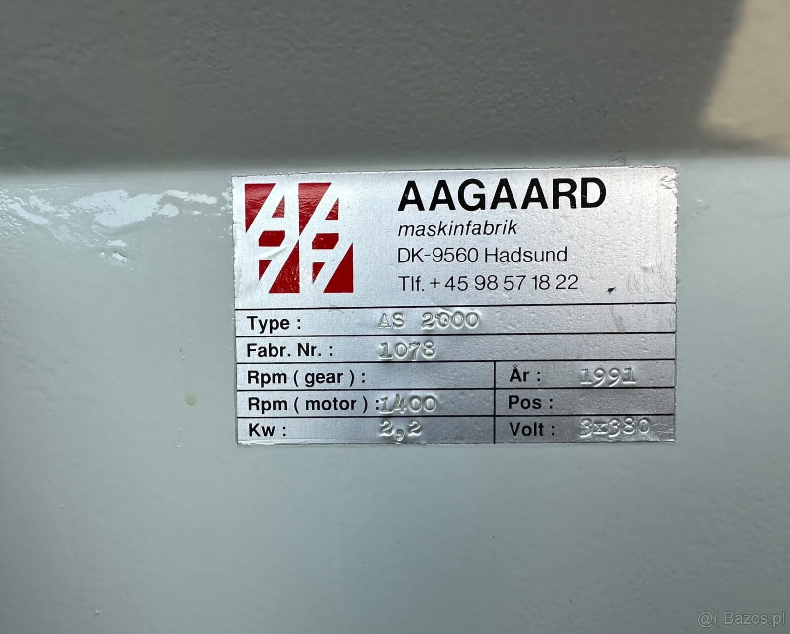 Stół szlifierski AAGAARD AS 2000 z wbudowanym odciągiem - 5