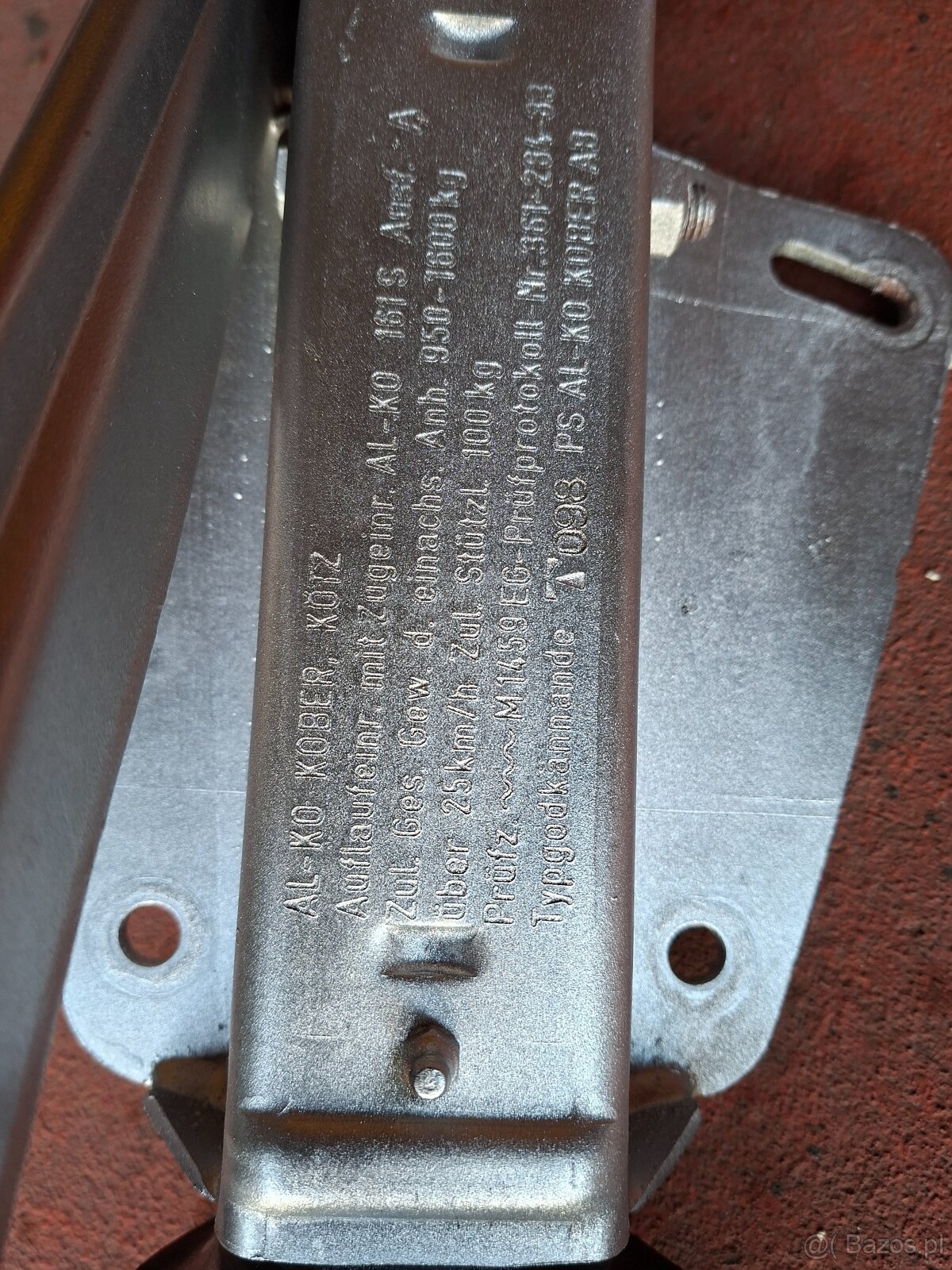 zaczep AL-KO KOBER do przyczepy hamującej do 1600 kg komplet - 5