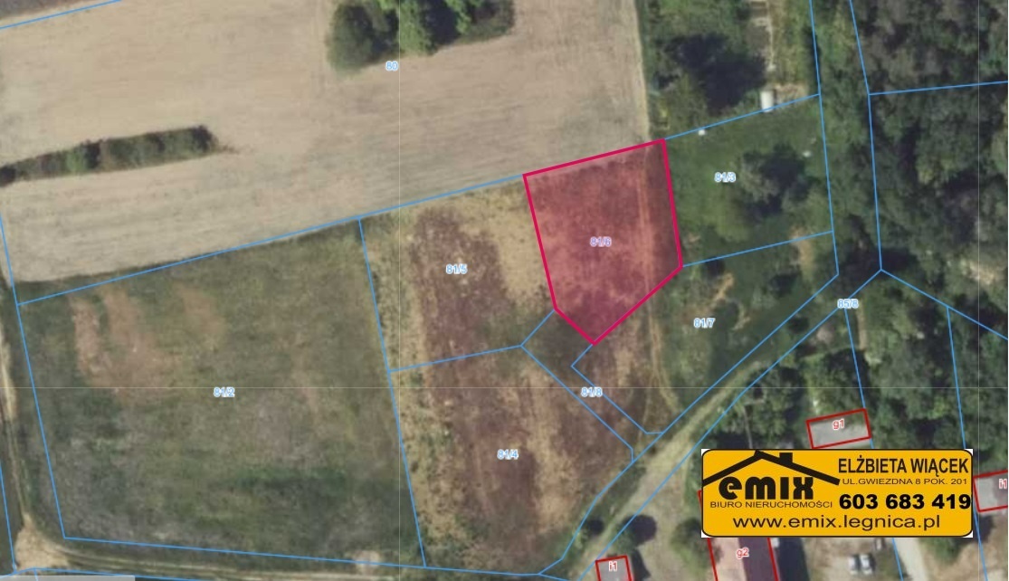 4 działki budowlane pod Złotoryją, wydane warunki zabudowy - 5