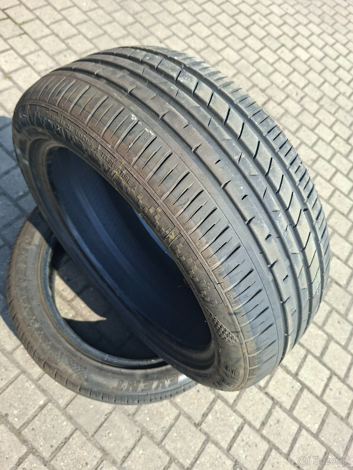 Opony 205/50/17 r EVENT POTENZA UHP 93v bieżnik ok 8 mm nie - 5