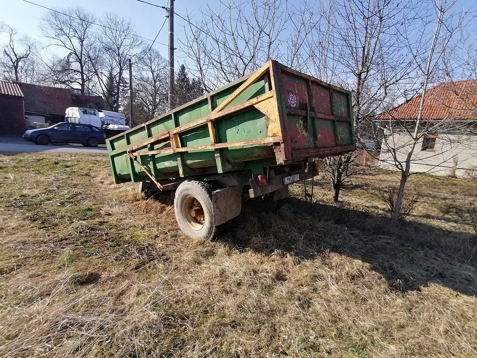 Sprzedaję przyczepę BSS 9t i 8t oraz wiele części zamiennych - 5
