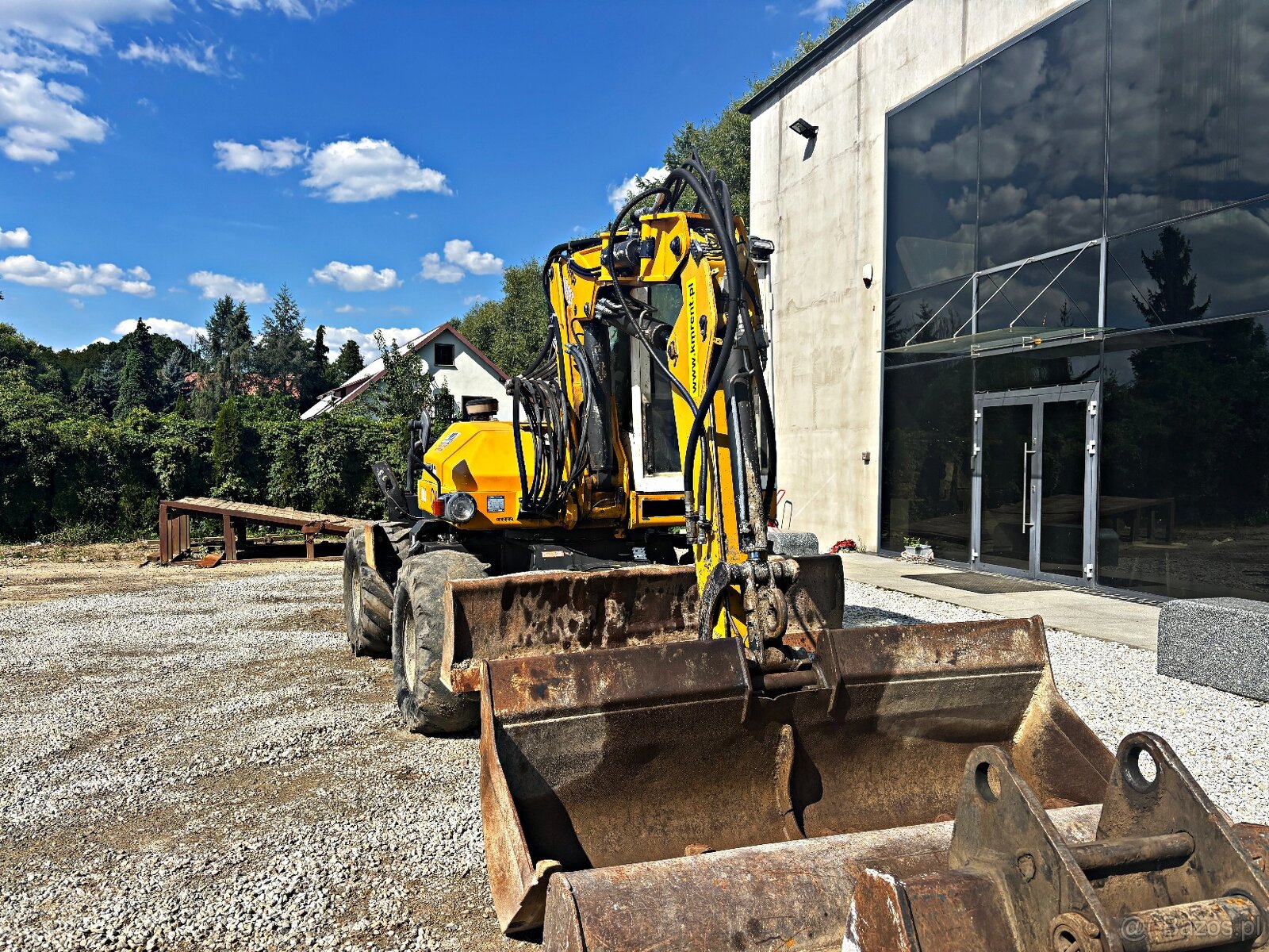 GALLMAC WMW 100L T KOPARKA KOŁOWA 2009R | KOMATSU PW 98, 110 - 5