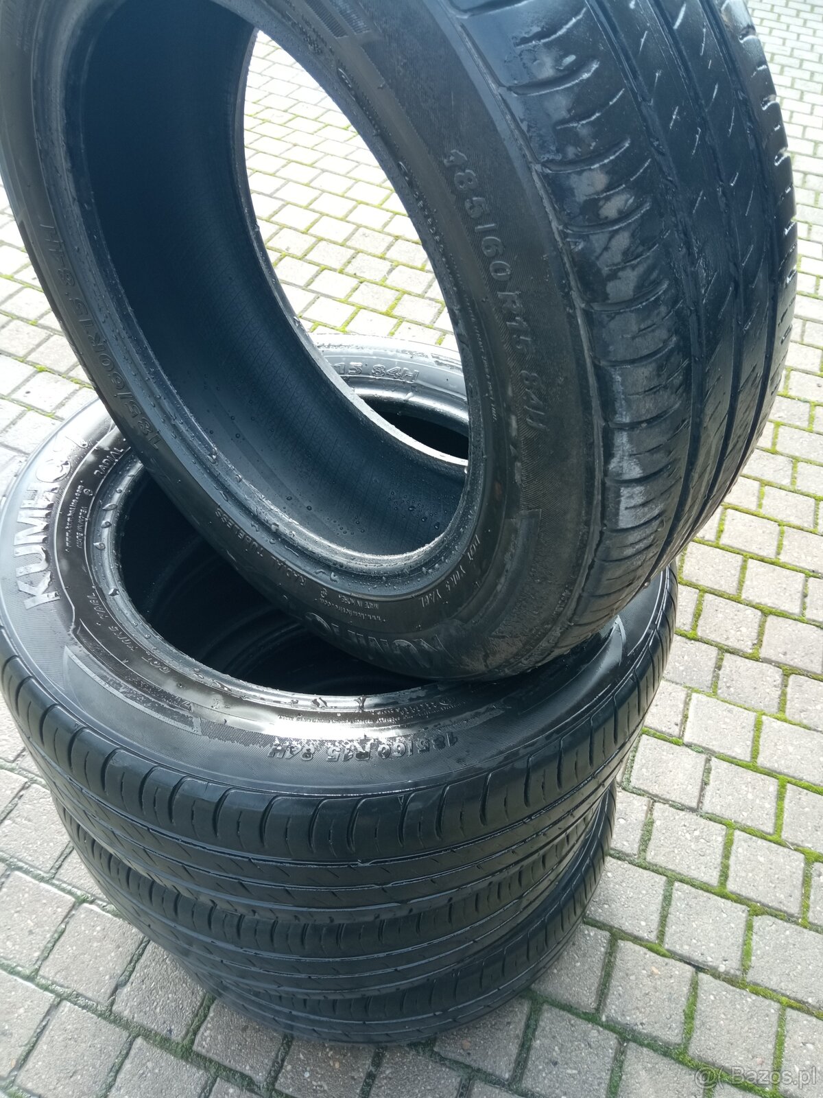 opony 185/60/15 r KUMHO ES OI ECOWNG 84 h bieżnik ok 5,5 mm - 5