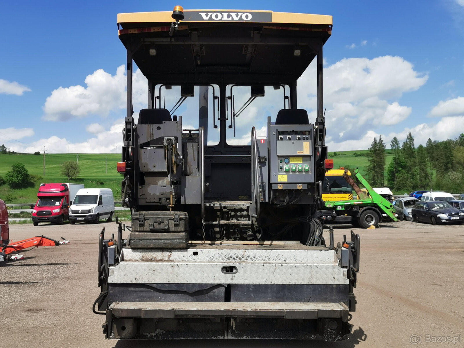 Sprzedam układarka kołowa VOLVO ABG P6870C - 5