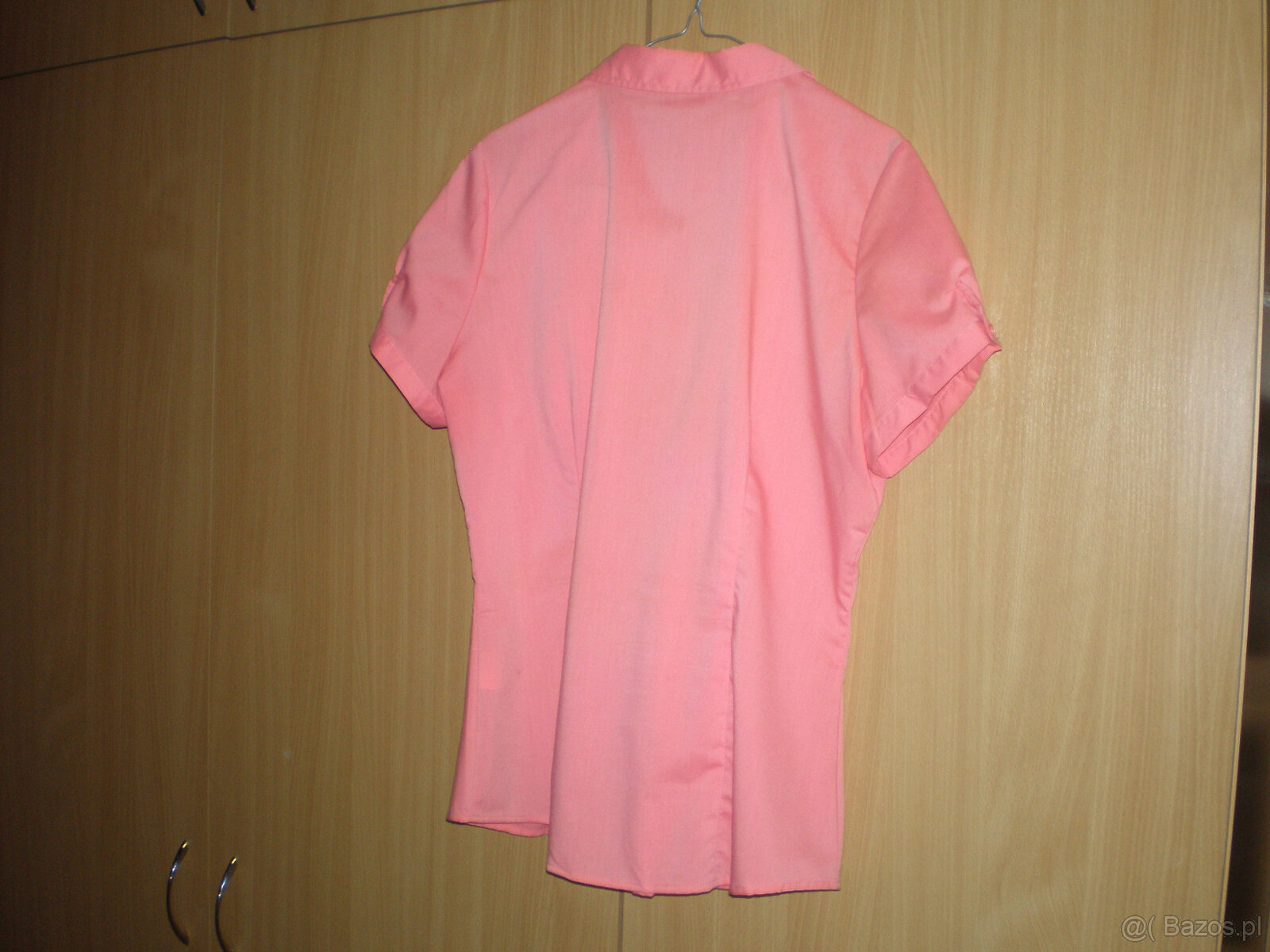 Bluzka damska w rozmiarze L, w kolorze różowym, w stanie uży - 5