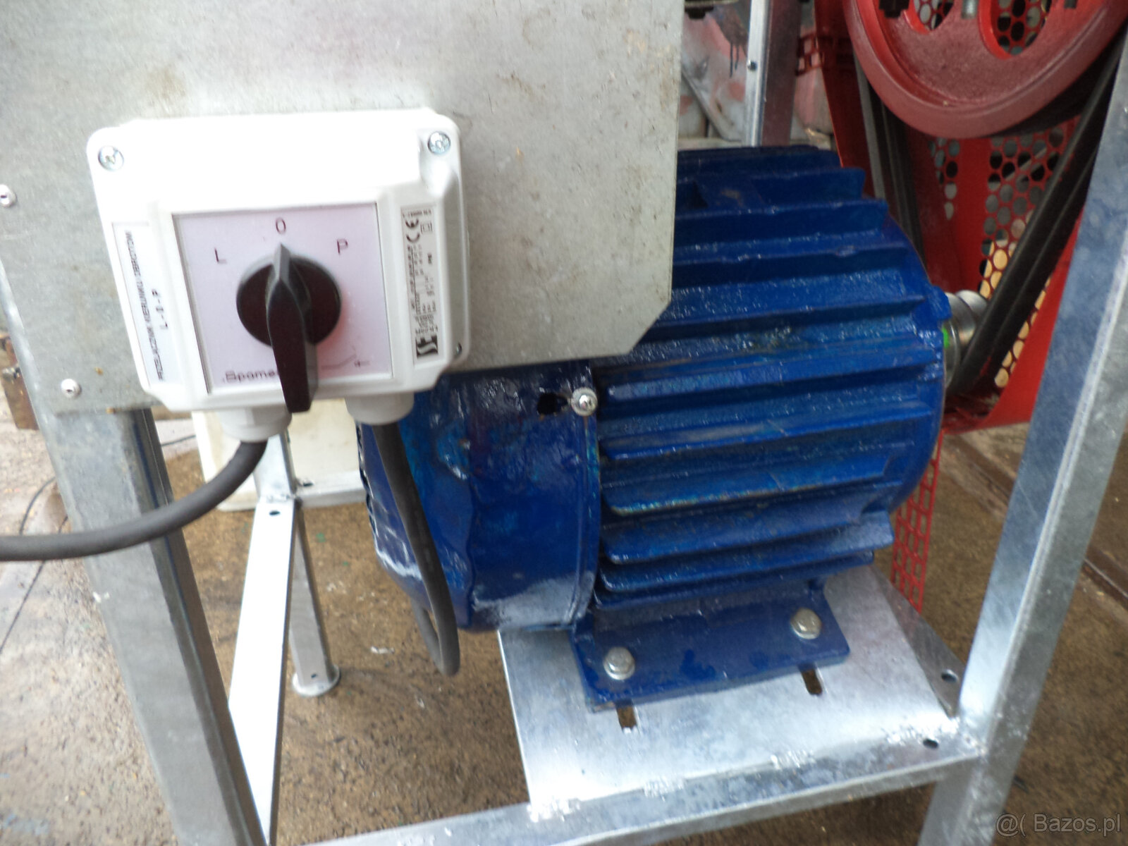 luparka swidrowa do drewna silnik 5.5 kw - 5