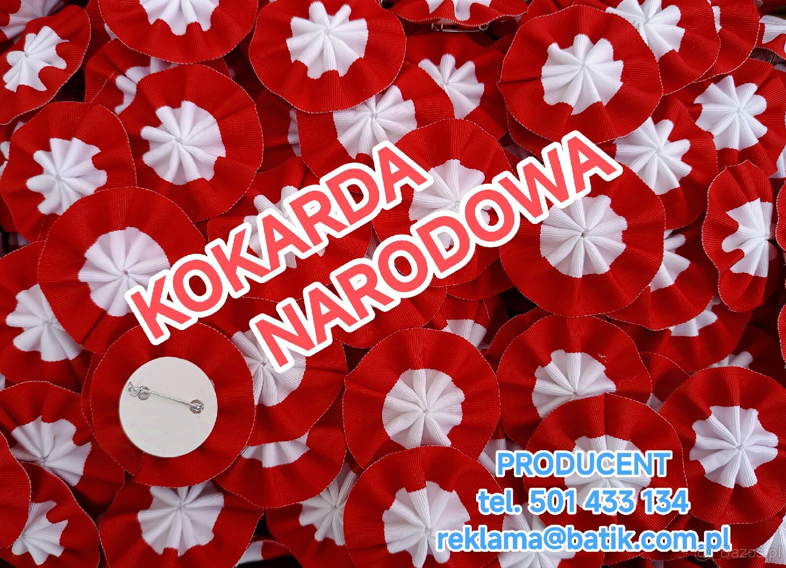 Kokarda narodowa #rozeta - 5