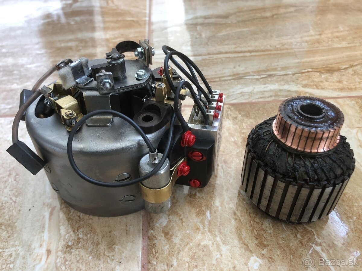 Jawa 250 / 11 Pérák - zapłon po REGENERACJI, minus na masie - 5