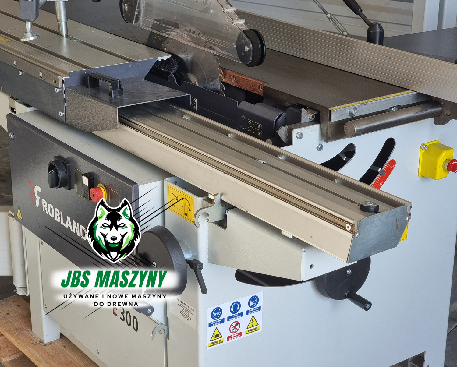 Piła formatowa Robland E 300 - 1700 Piła, formatówka, Super - 5