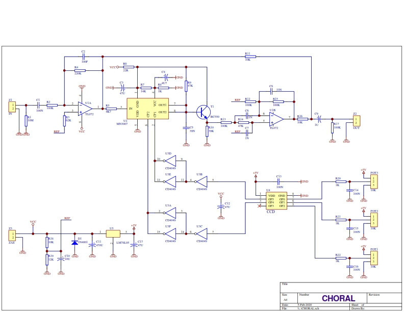 Efekt gitarowy chorus - 5