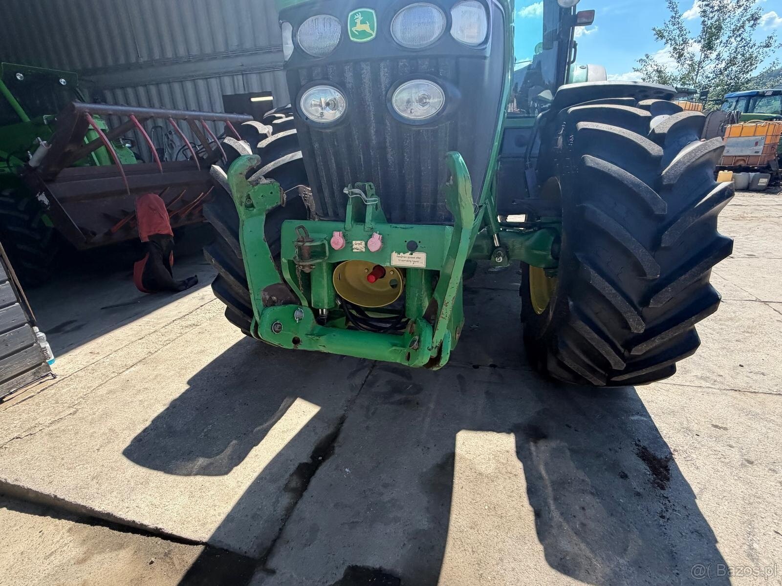 Ciągnik rolniczy John Deere 7930 przedni TUZ WOM rok 2009 sp - 5