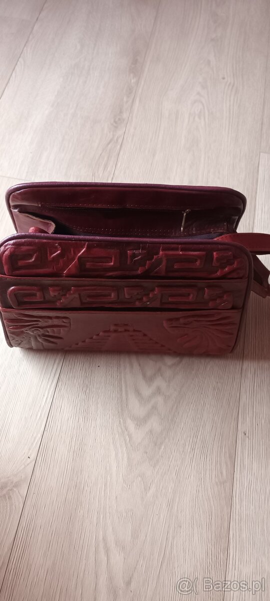 Torebka skórzana z Meksyku nowa - 5