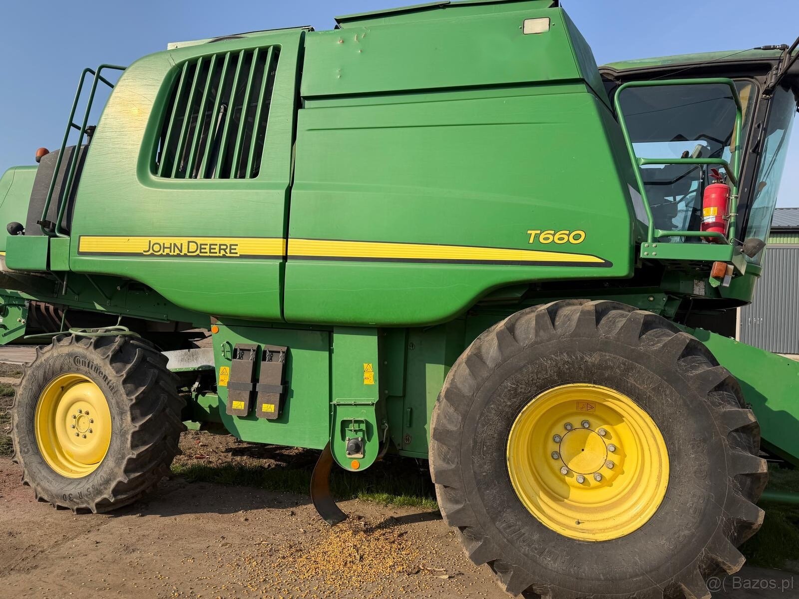 Kombajn zbozowy John Deere T660 rok pr 2011heder 7,6m Spr - 5