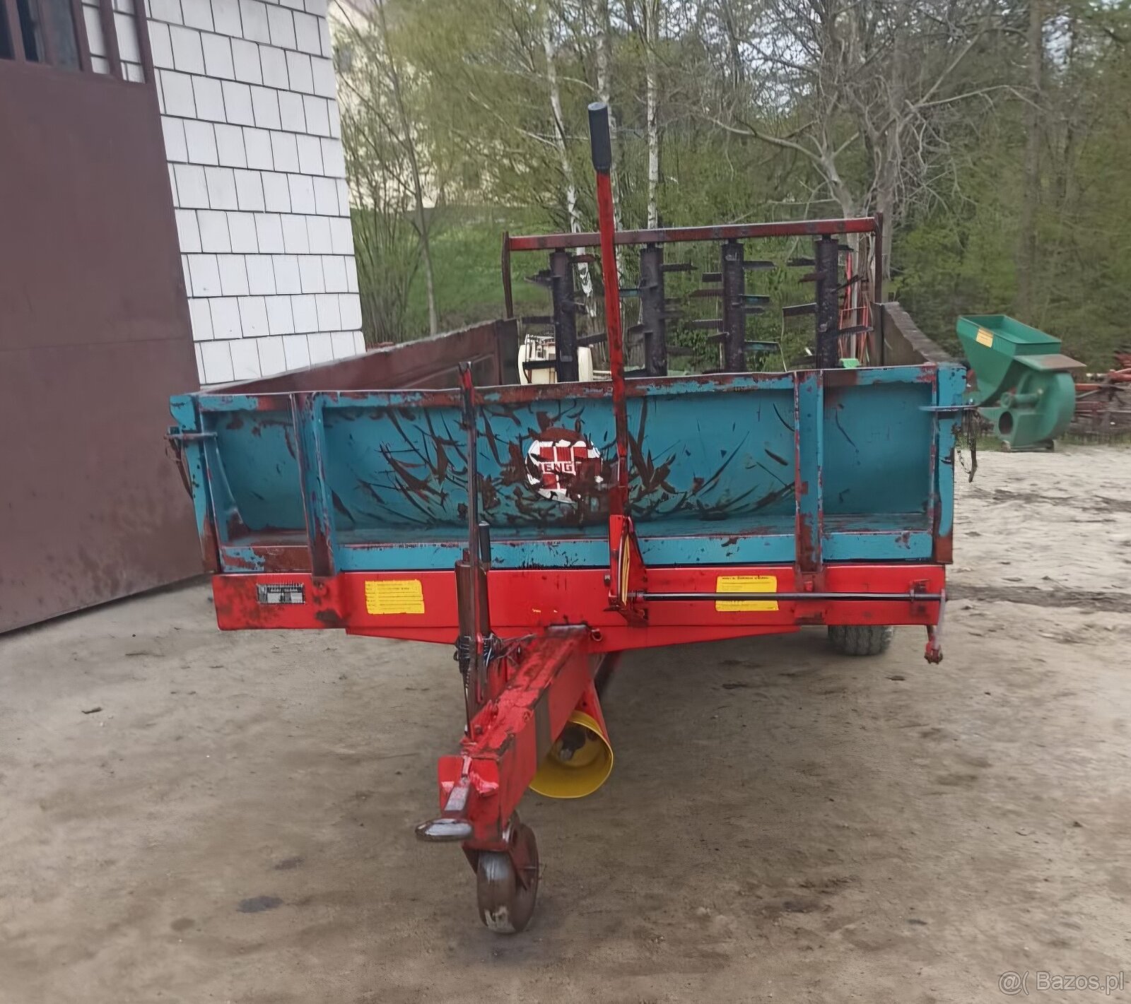 Rozrzutnik obornika Mengele Trumpf S 350 N - 5