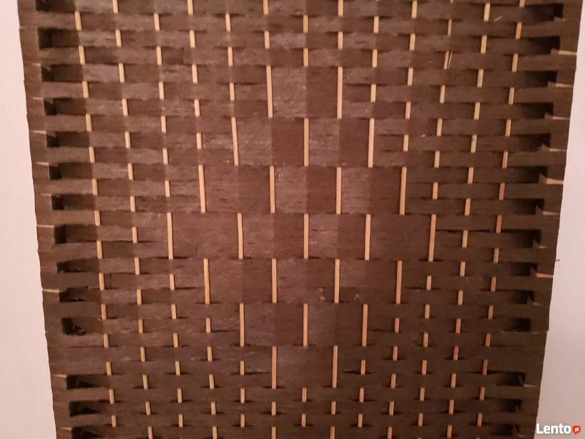 Parawan dwustronny drewniany 4 - skrzydłowy - 5