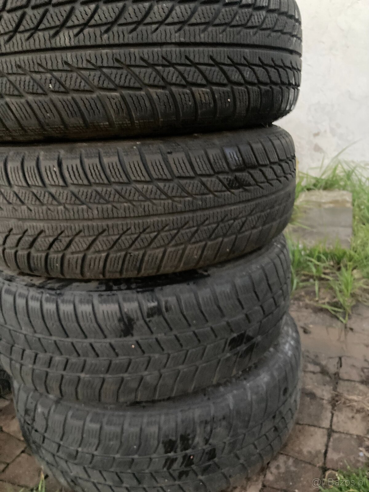 Opony zimowe i felgi do Opla 185x60x15 - 5